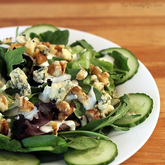Salad Greens With A Taste of Britain