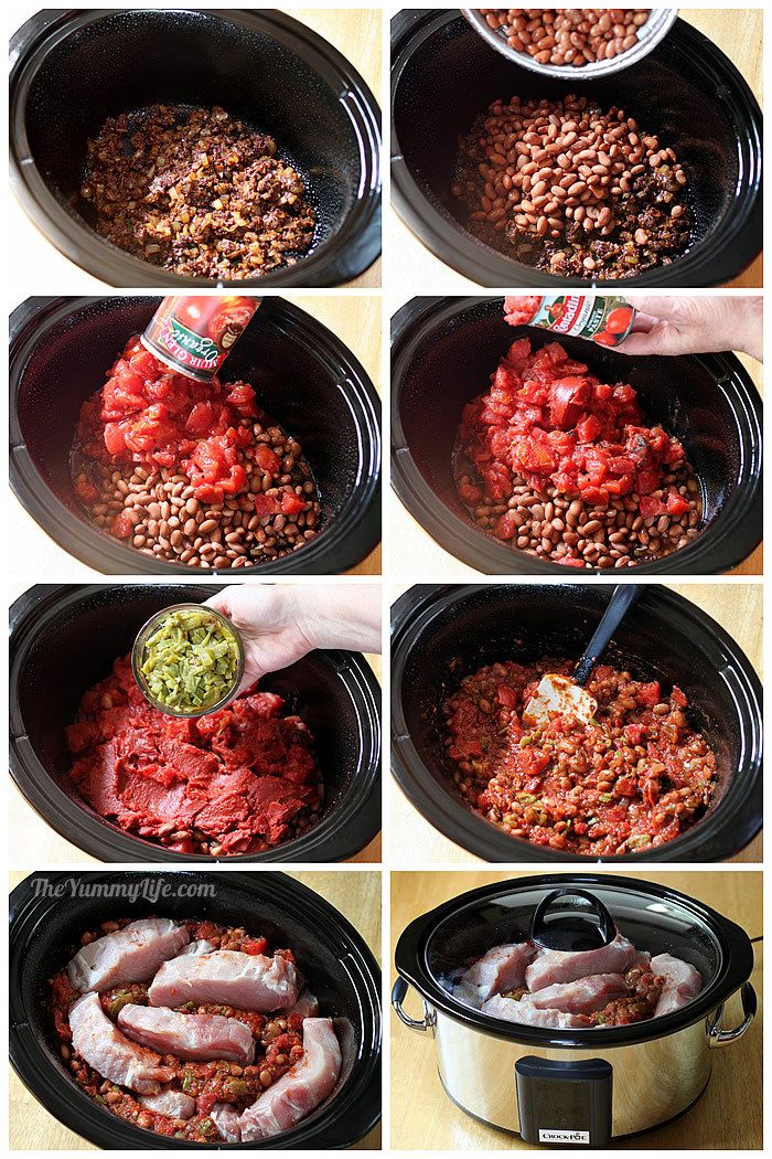 Slow Cooker Pork Ranch Chili