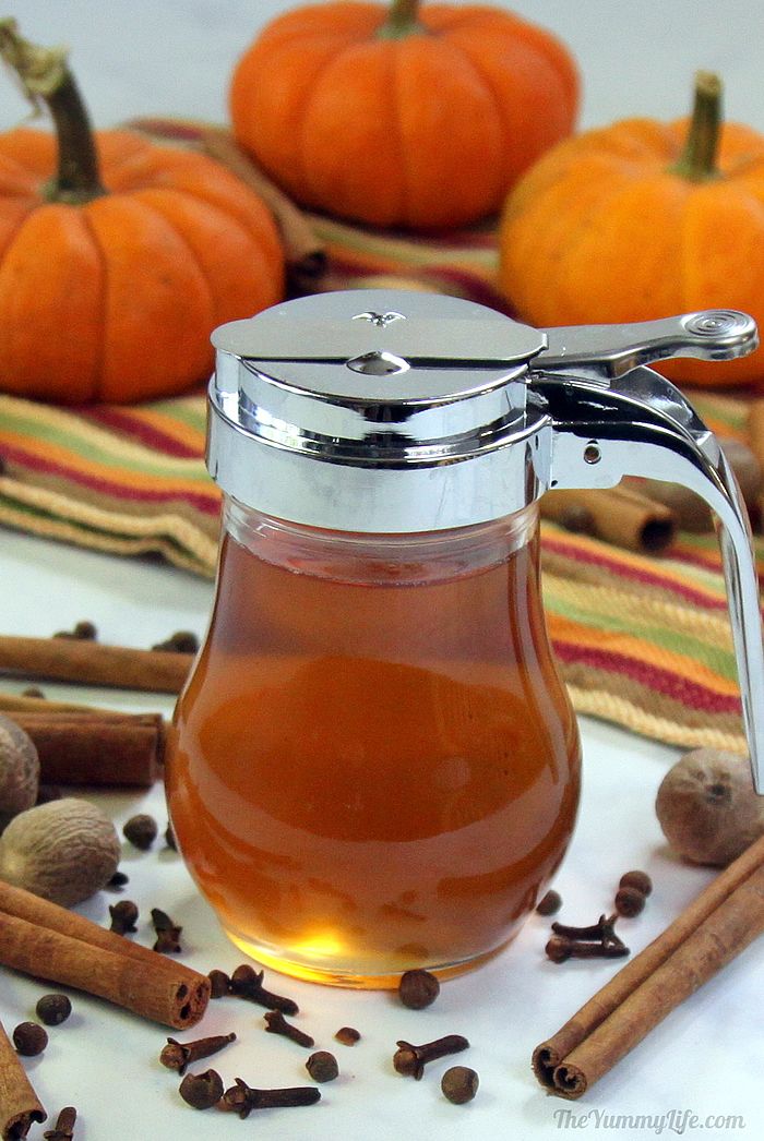 Pumpkin Spice Simple Syrup