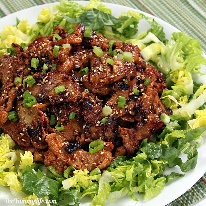 Easy Korean Spicy Pork