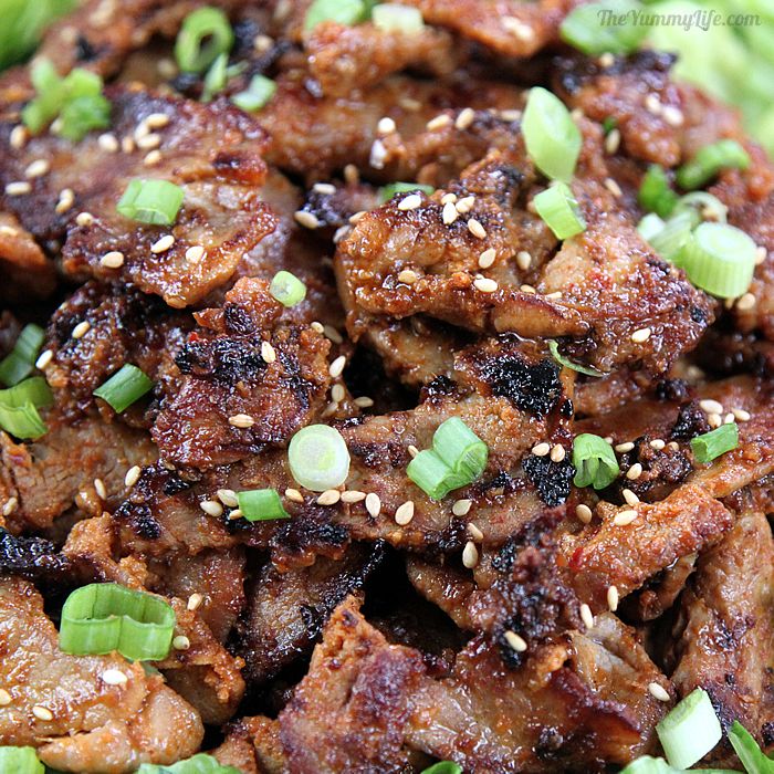 Easy Korean Spicy Pork