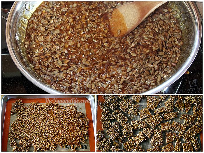 Easy Sunflower Seed Brittle