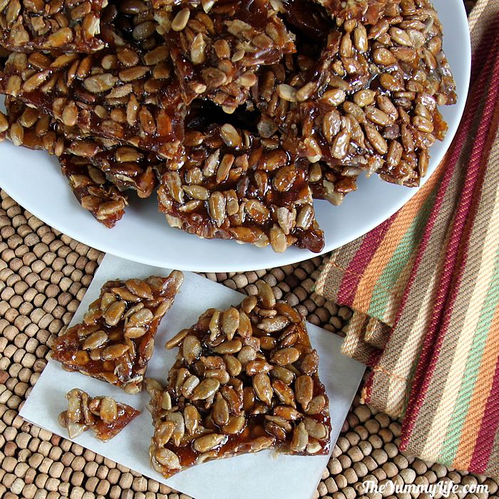 Easy Sunflower Seed Brittle