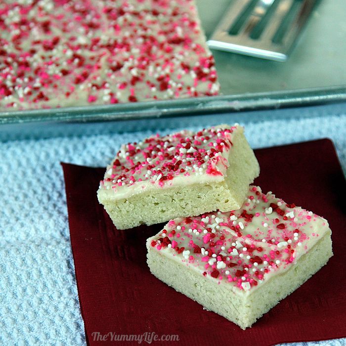 Easy Sour Cream Sugar Cookie Bars