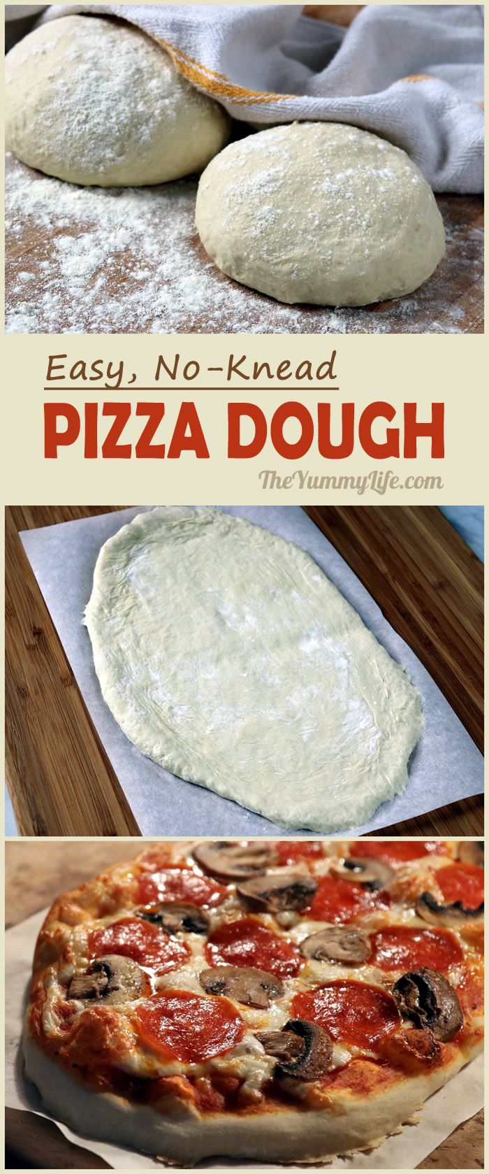 NoKnead Pizza Dough Make Authentic Italian Pizza at Home