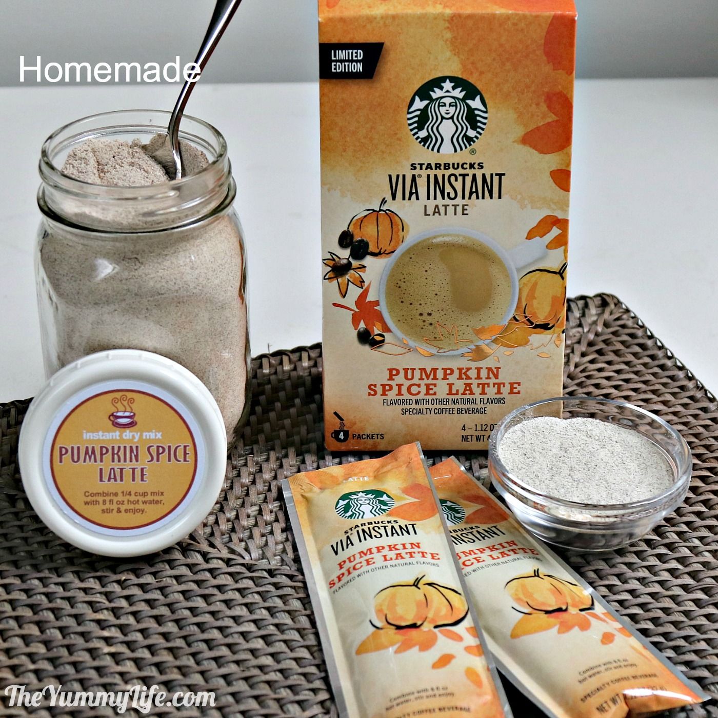 Pumpkin Spice Latte Instant Dry Mix