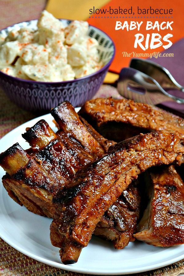 SlowBaked, Barbecue Baby Back Ribs