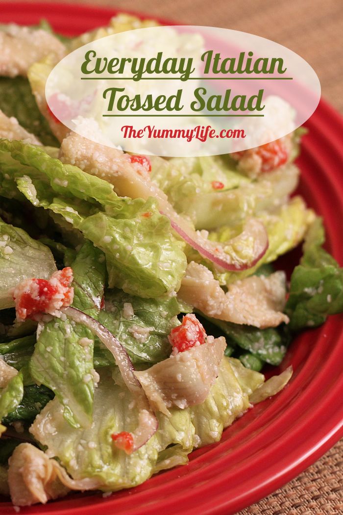 Everyday Italian Tossed Salad