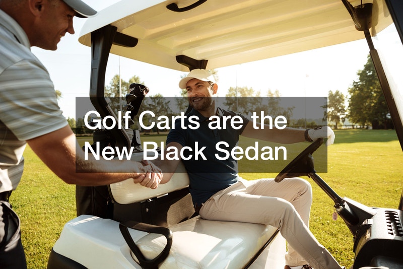 Golf Carts are the New Black Sedan 1302 Super