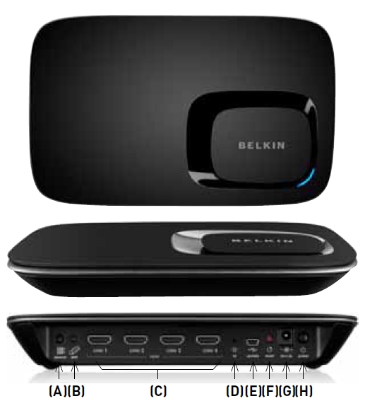 Belkin Official Support Getting to know the Belkin ScreenCast AV 4