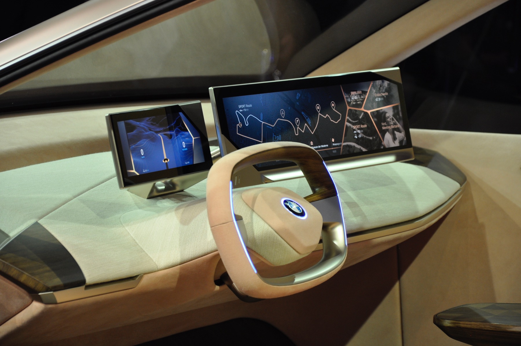 Here's a Preview of BMW's New Huge iDrive Display Coming in the iNEXT
