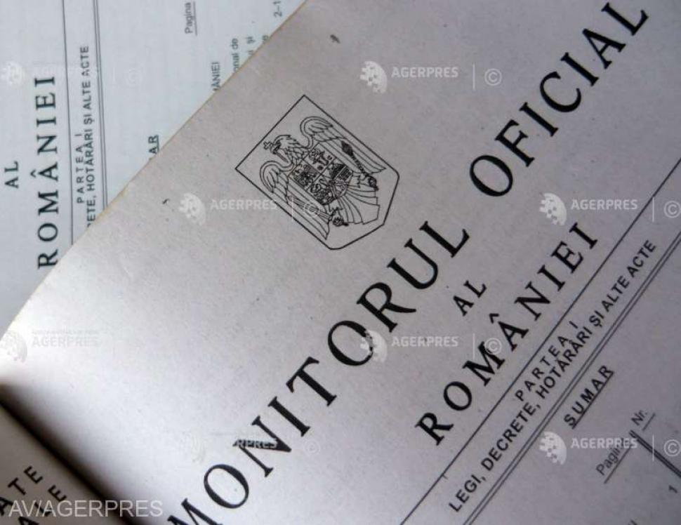HotÄrarea AprobatÄ Luni De Guvern In Monitorul Oficial