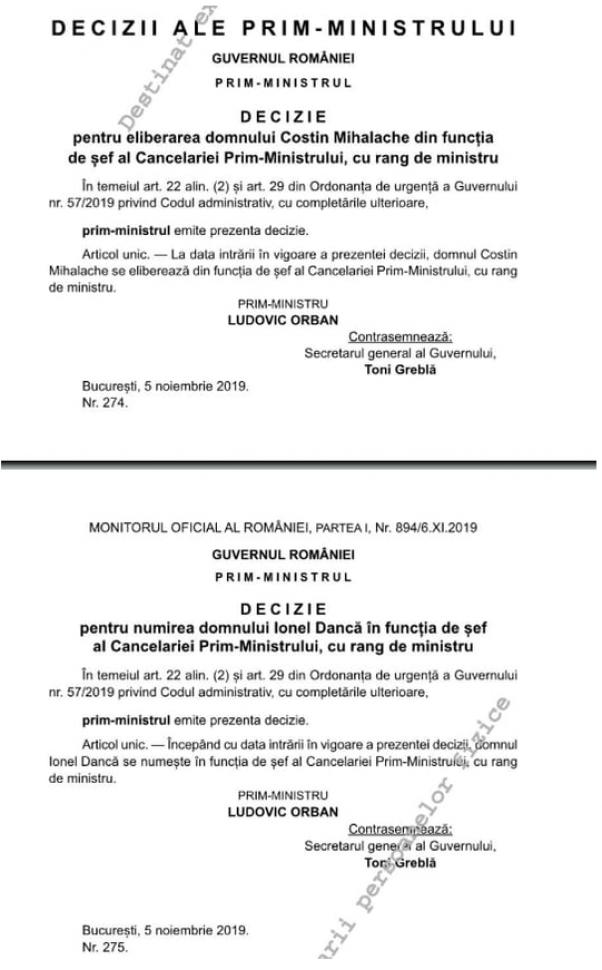Breaking BÄieÈii Lui NÄstase Èi Buzatu DaÈi AfarÄ Din Guvern Orban A Semnat Eliberarea Din FuncÈie