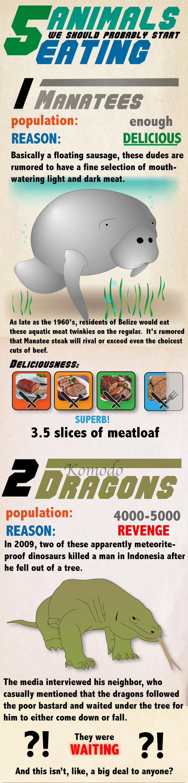 5 Animals We Should Be Eating [CHART]