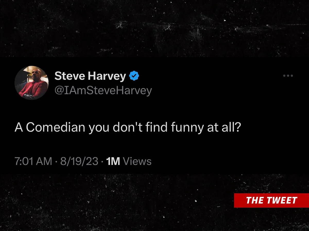 Steve Harvey Tweets That He’s Not the IAmSteveHarvey Tweeting Mean