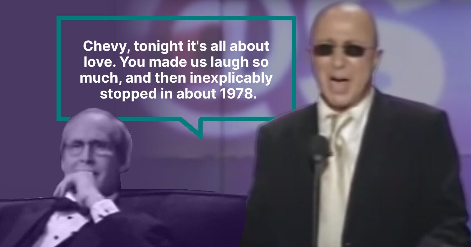 12 of the Best Chevy Chase Burns from Comedy Central’s ‘Roast of Chevy Chase’