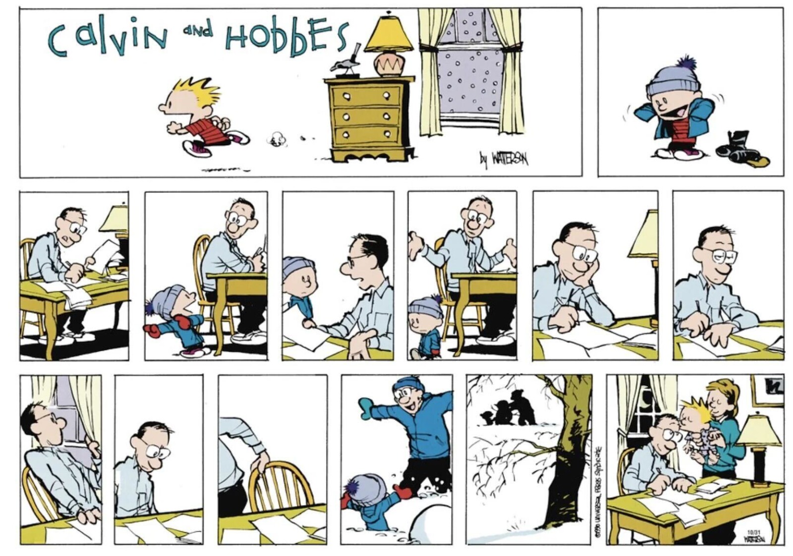 10 ‘Calvin and Hobbes’ Comics That Will Leave You Contemplating the