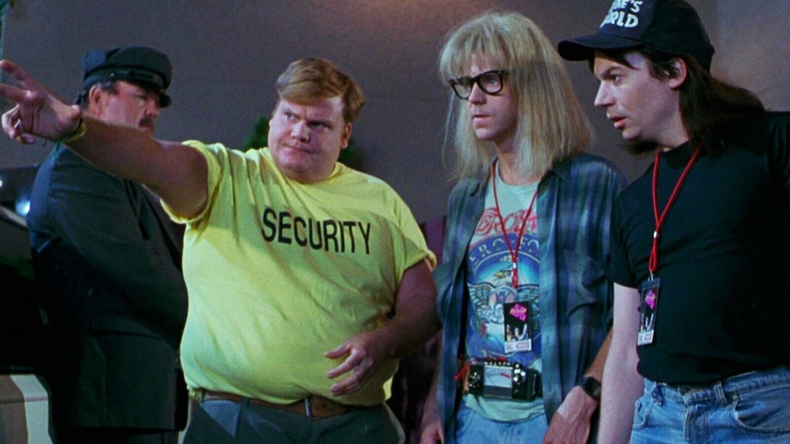 Chris Farley’s ‘Wayne's World’ Scene Was Altered to Mock a Studio Note