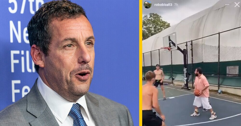 Adam Sandler's Favorite Pastime Is Apparently Playing Pickup Basketball With Strangers