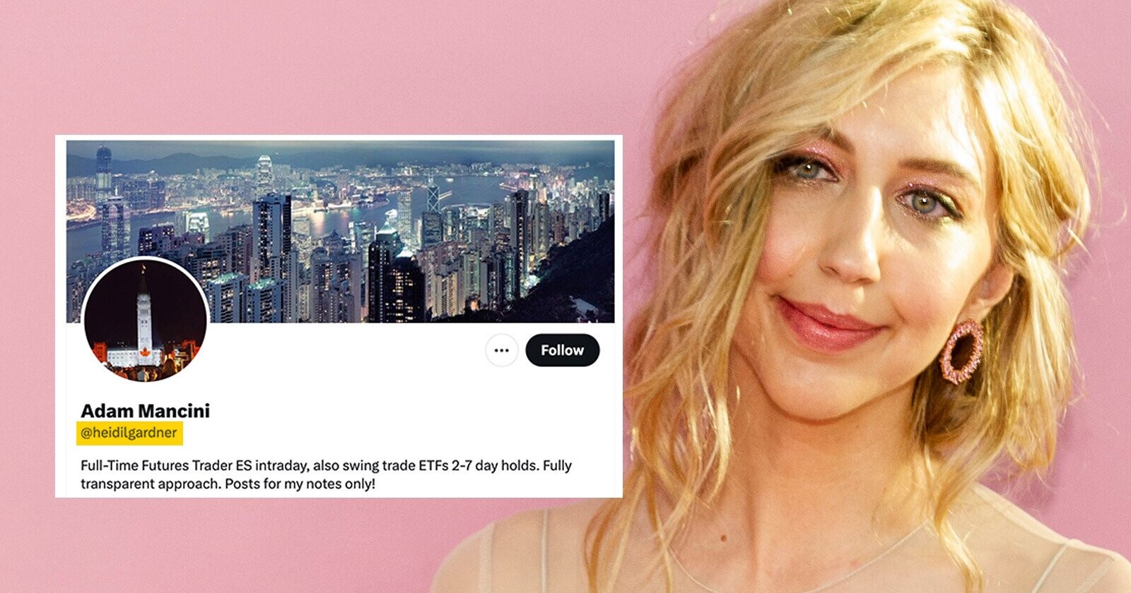 Heidi Gardner’s Twitter Feed Appears to Have Been Hijacked by a Finance Bro | Cracked.com
