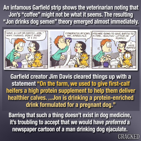 Garfield's Creator Weighs In On Disturbing Fan Theory