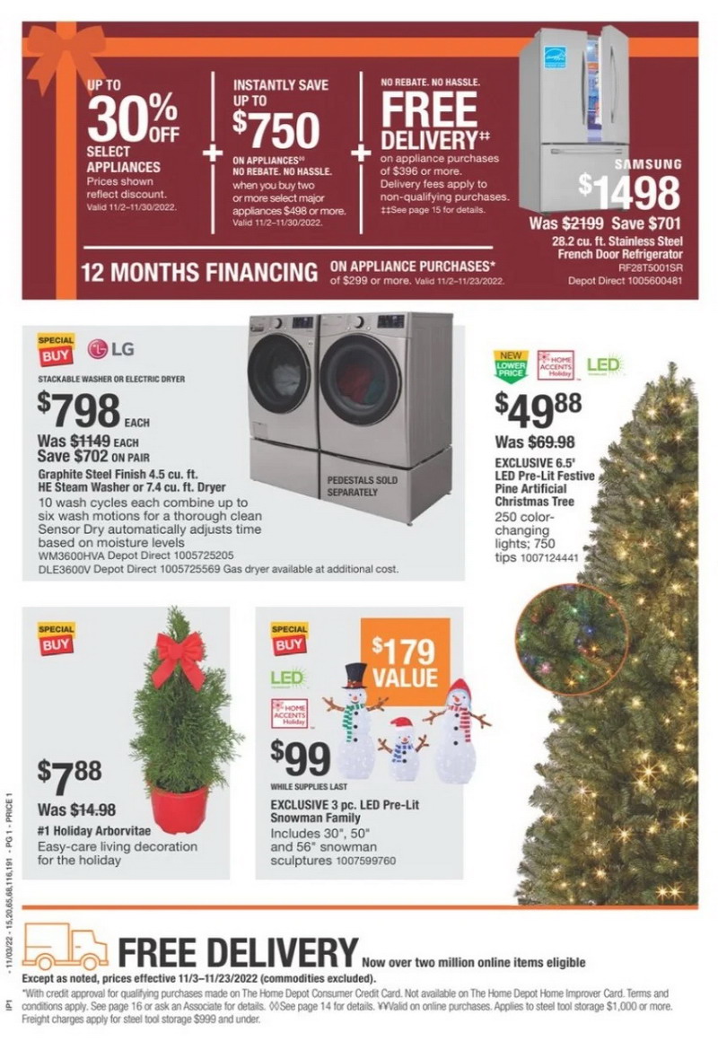 Home Depot Black Friday 2022 Ads, Home Depot Black Friday Sales 2022