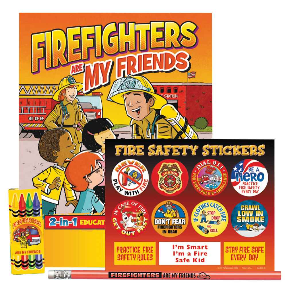 Firefighters Are My Friends Grades 12 Fire Safety Educational Activity
