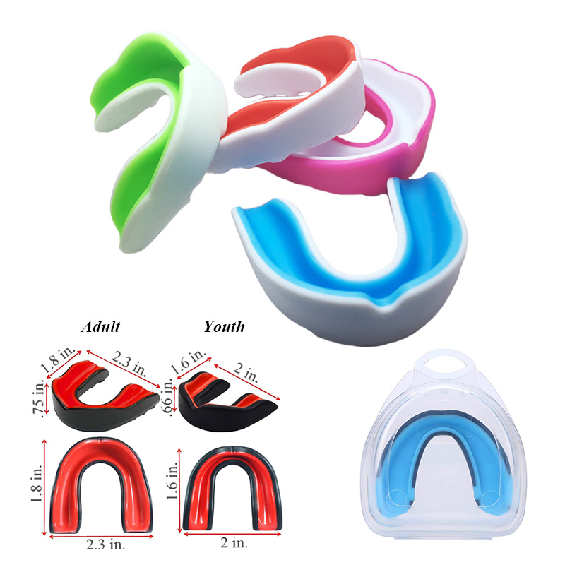 Sport Mouth Guard Teeth Braces Mouldable Gum Shield DSRZM9142 Logo