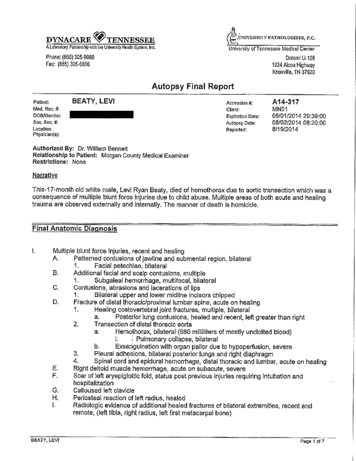 Autopsy Report DocumentCloud