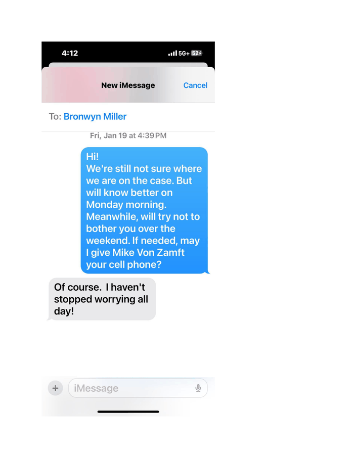 KFR Bronwyn Texts DocumentCloud