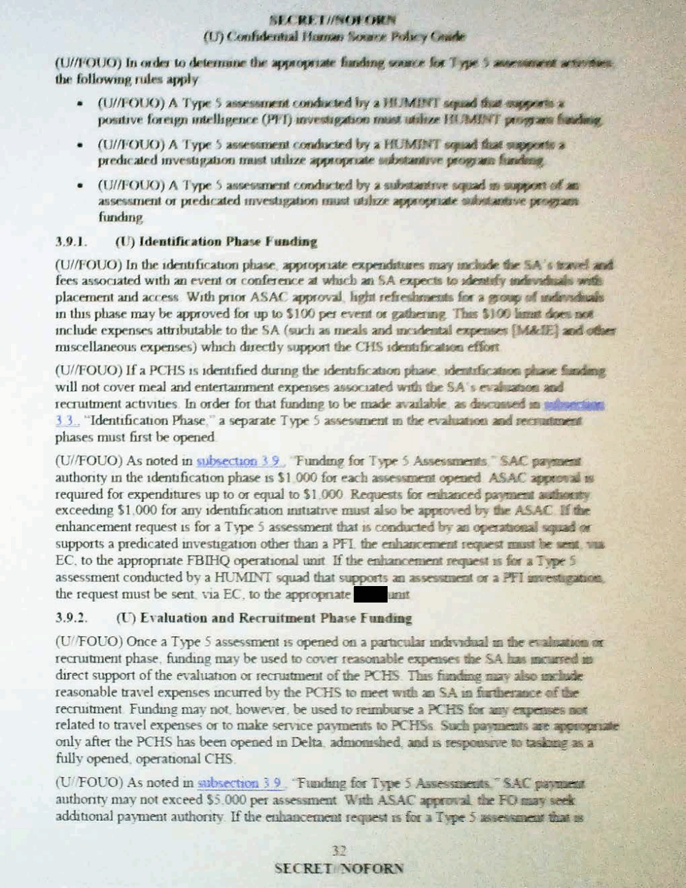 Confidential Human Source Policy Guide The Intercept