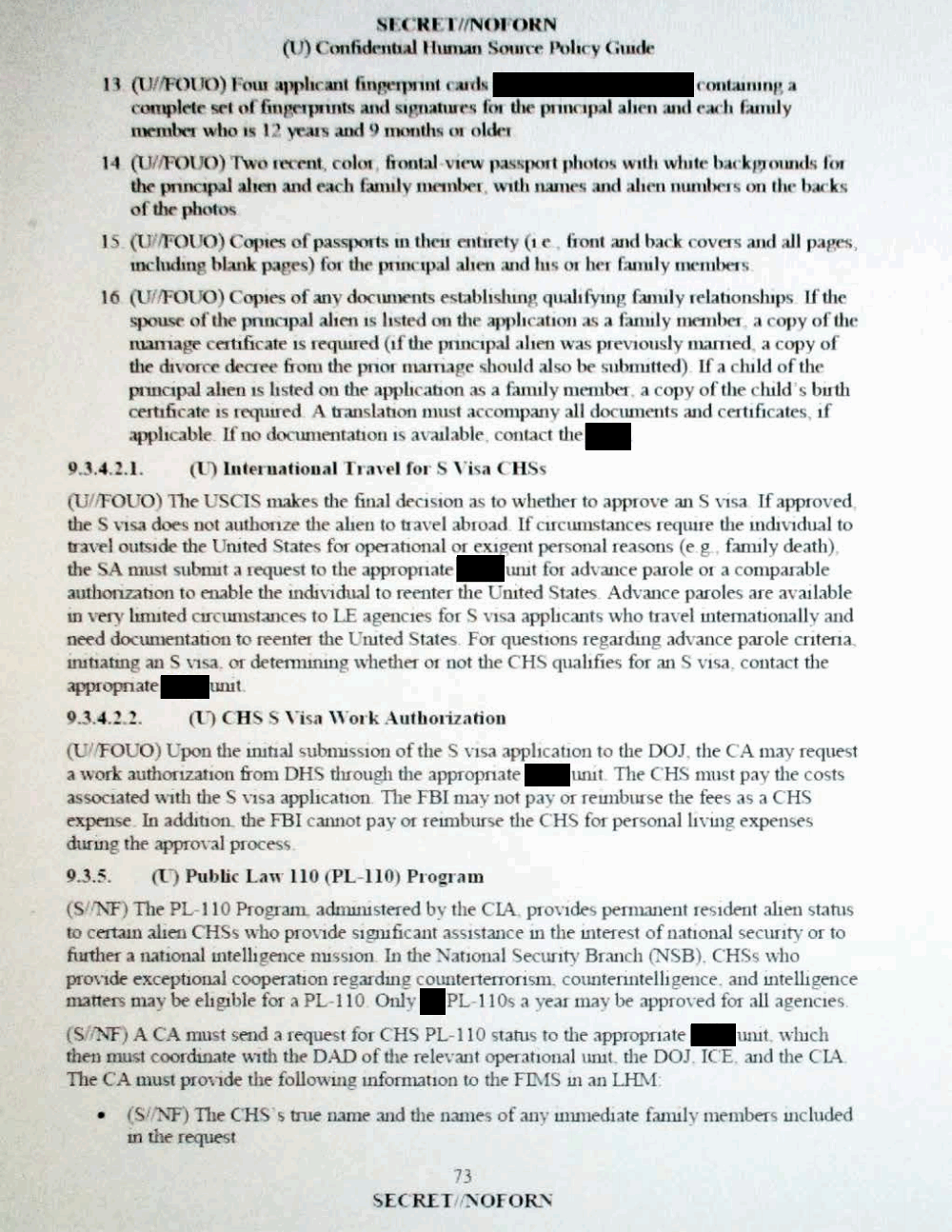 Confidential Human Source Policy Guide The Intercept