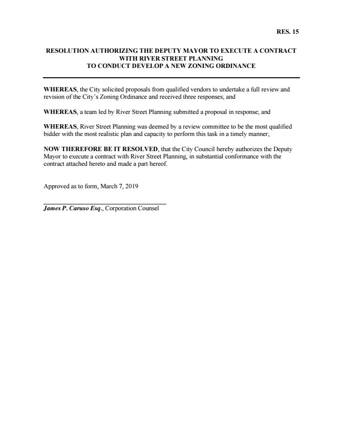 Zoning Ordinance Overhaul Contract DocumentCloud