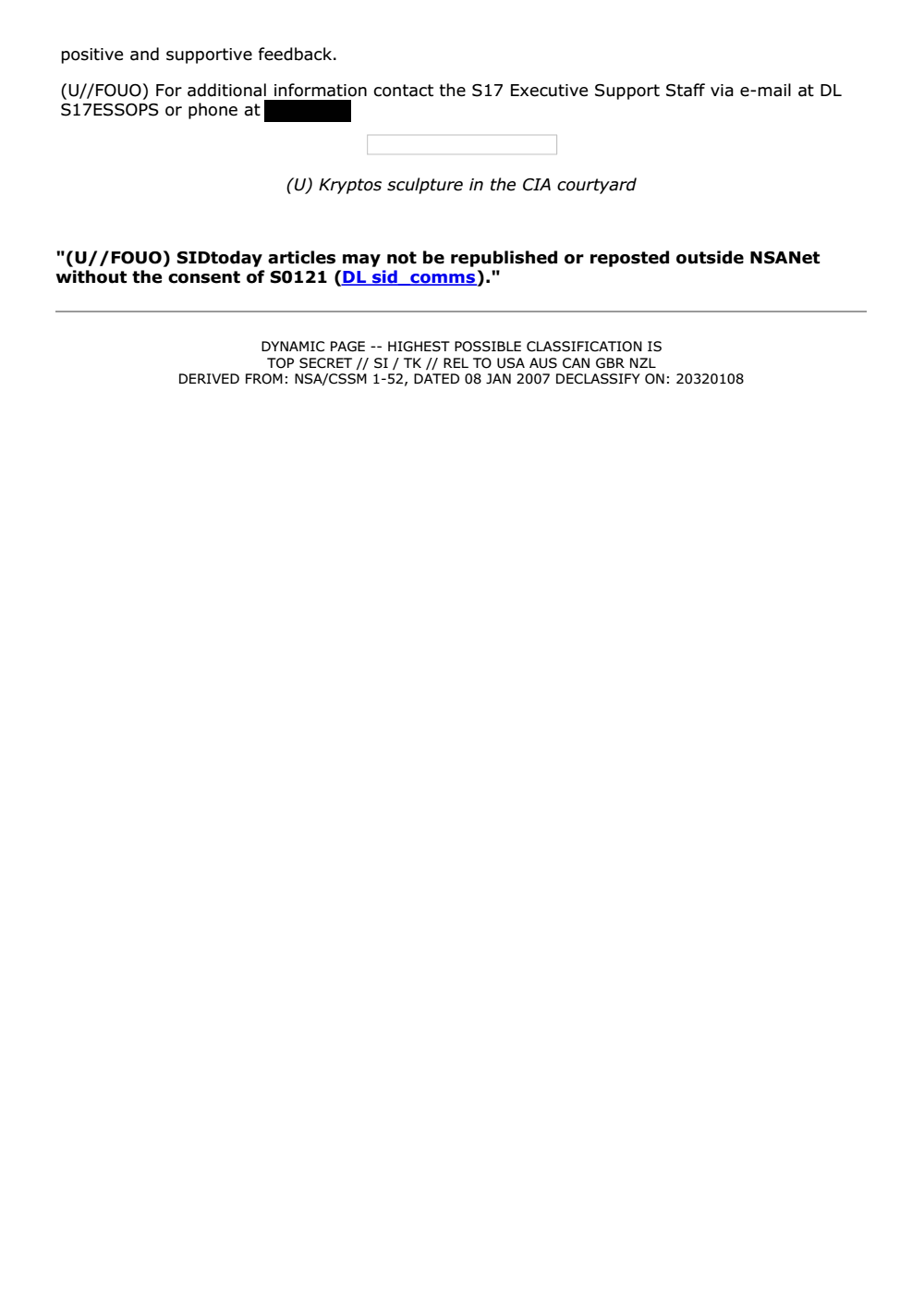 Goodbye SEIB, Hello WIRe The Intercept