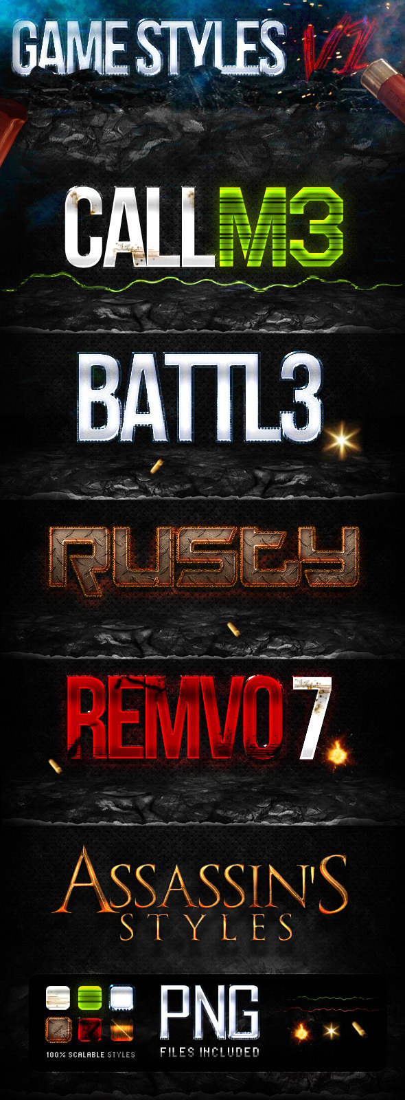 Game Style Bundle , Addons GraphicRiver