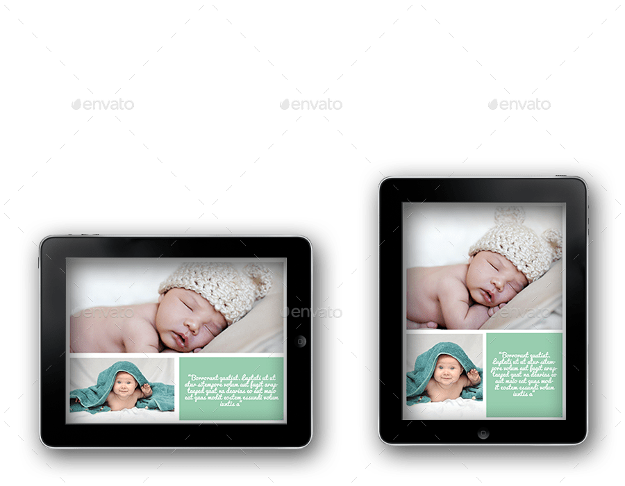 iPad & Tablet Baby Photo Album, ePublishing GraphicRiver