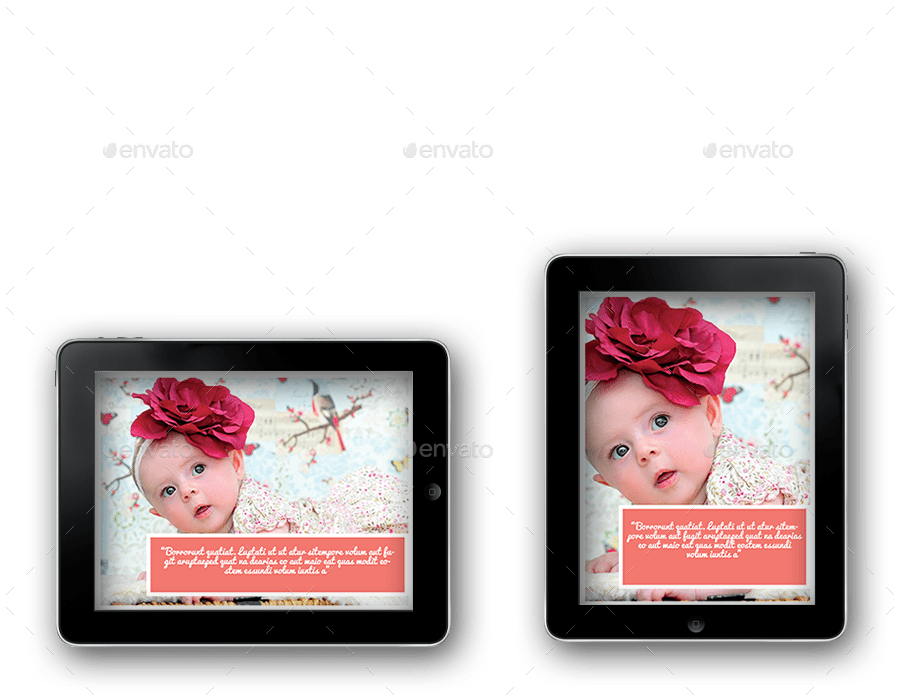 iPad & Tablet Baby Photo Album, ePublishing GraphicRiver