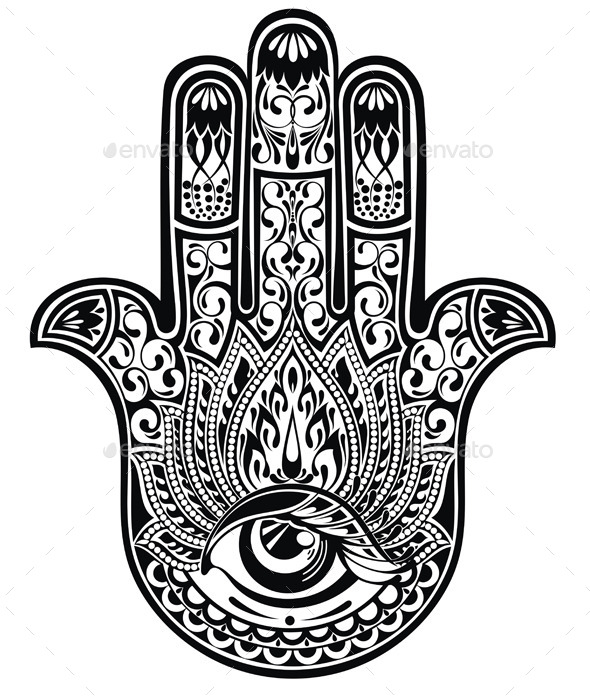 Hamsa Hand by ksyxa GraphicRiver