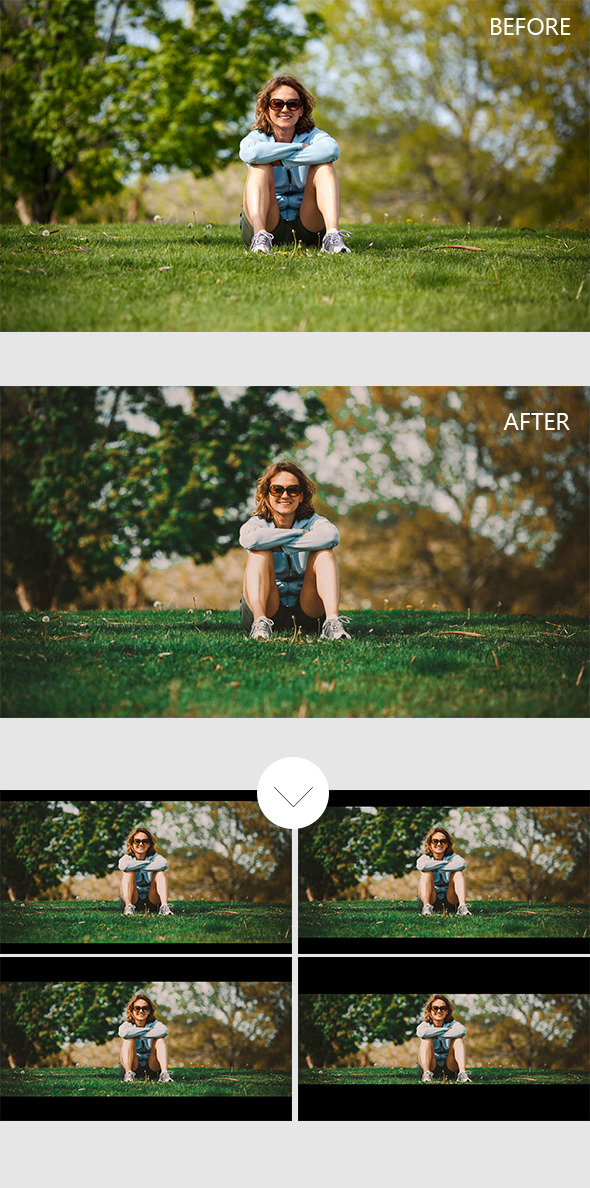 30 Cinematic Film Look Lightroom Presets VOL.5 by H2ObrothersDesign