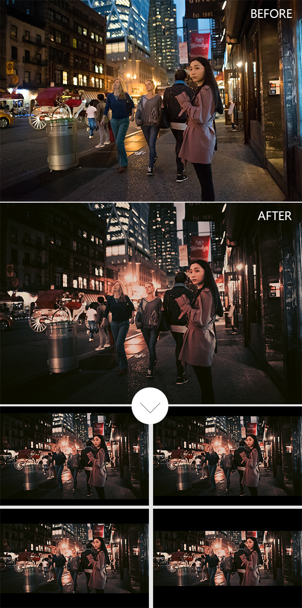 30 Cinematic Film Look Lightroom Presets VOL.5 by H2ObrothersDesign