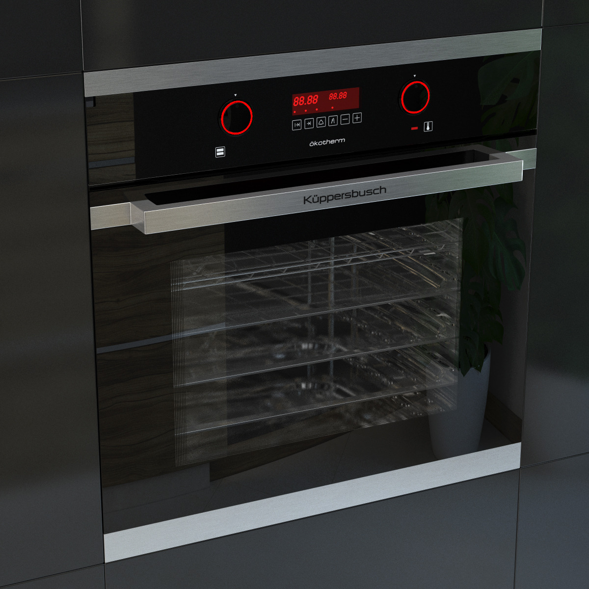 Kuppersbusch EEB 6360 Oven Black by Genkot29 3DOcean