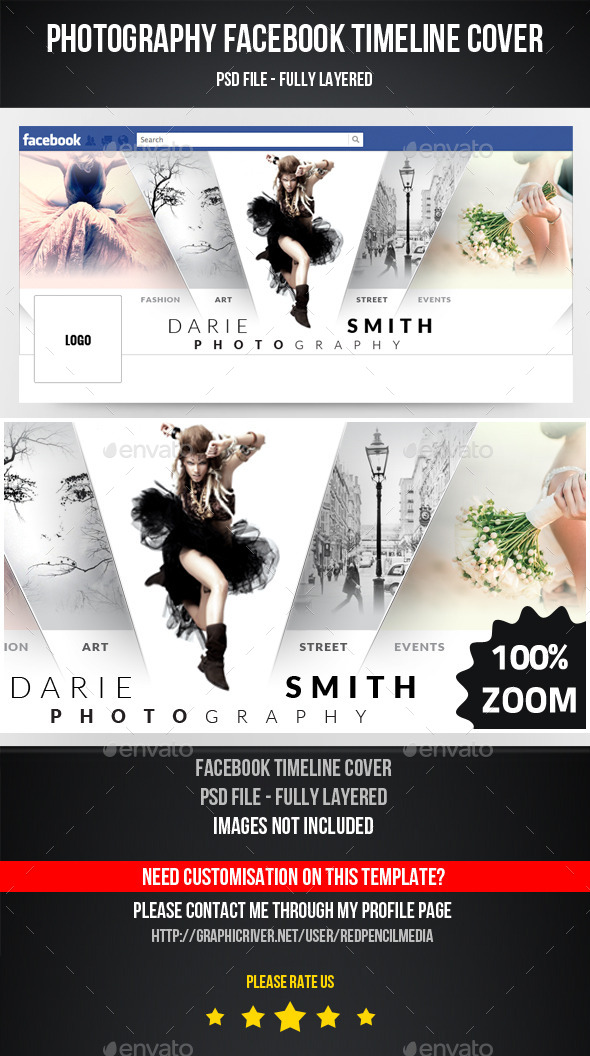Photography Facebook Timeline Cover by REDPENCILMEDIA GraphicRiver
