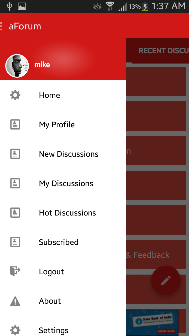 Android Discussion Forum App aBulletin by conq24 CodeCanyon