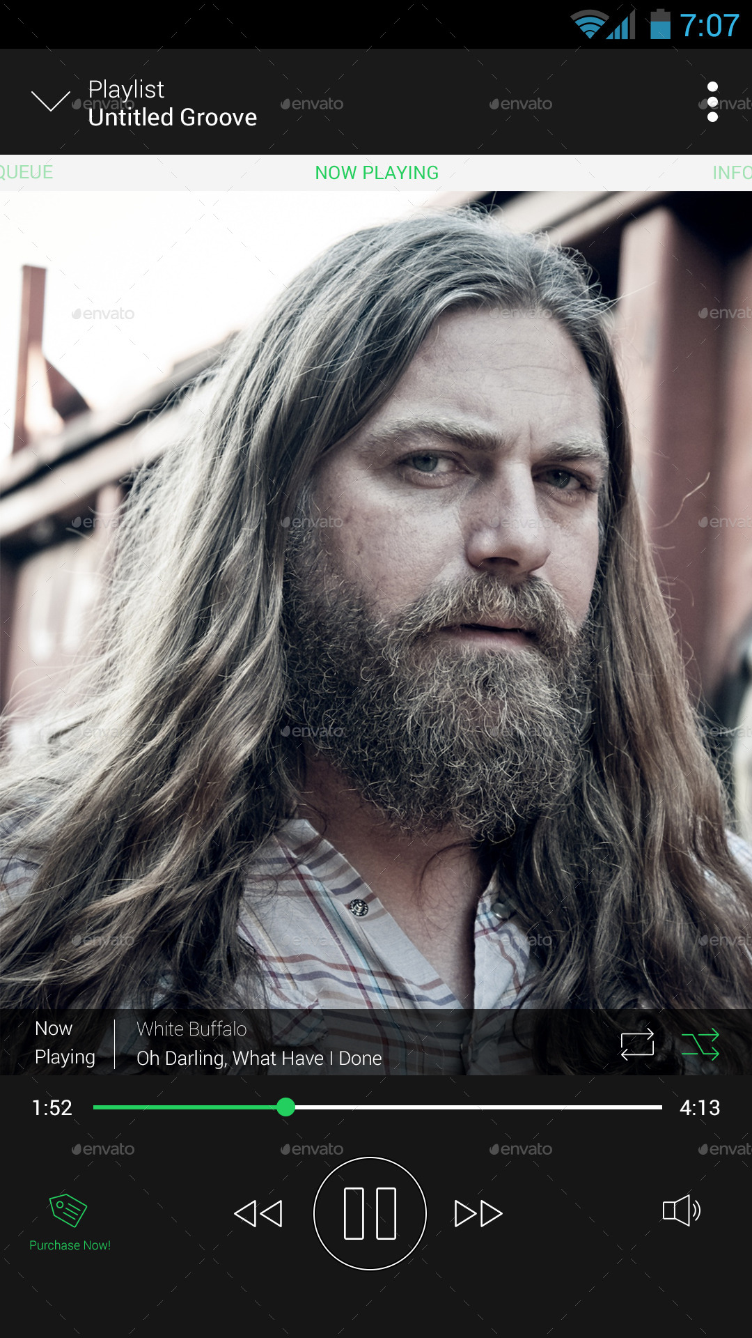 Soundify - Mobile Music App Design, Web Elements | GraphicRiver