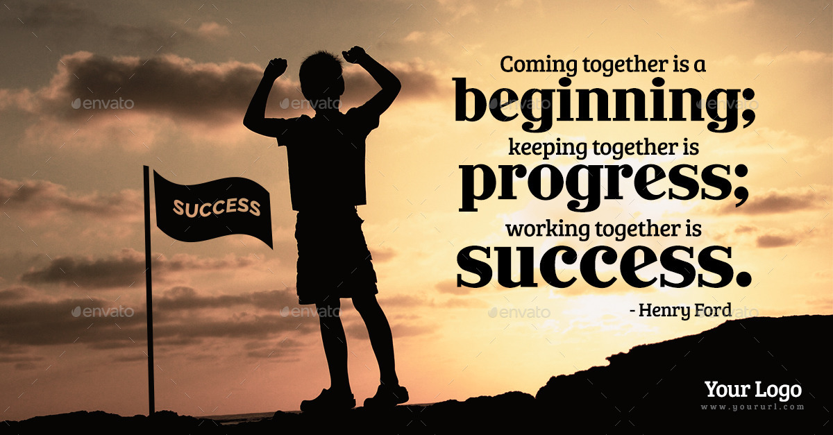 Success Quotes Facebook Covers 10 Designs by doto GraphicRiver