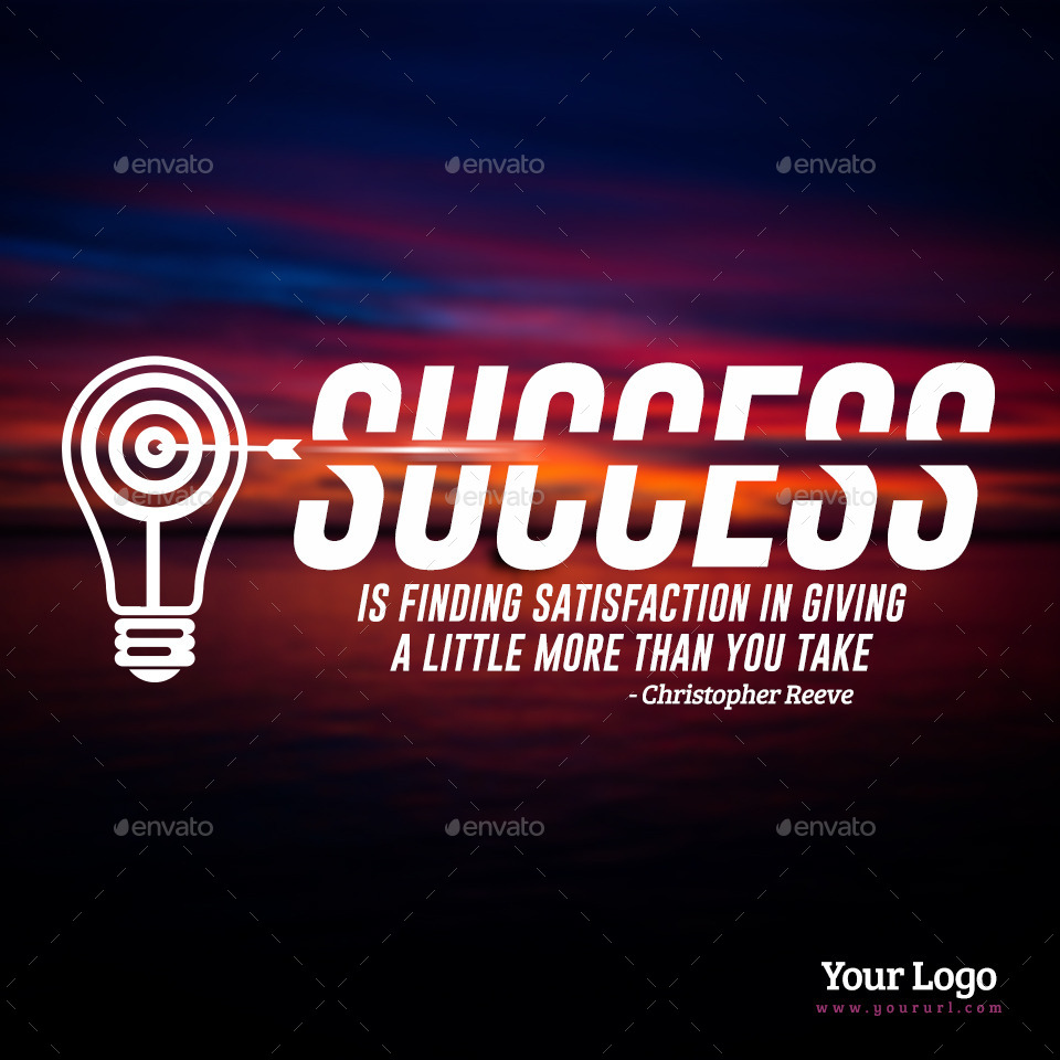 Success Quotes Facebook Covers 10 Designs by doto GraphicRiver