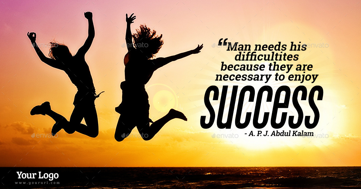 Success Quotes Facebook Covers 10 Designs by doto GraphicRiver