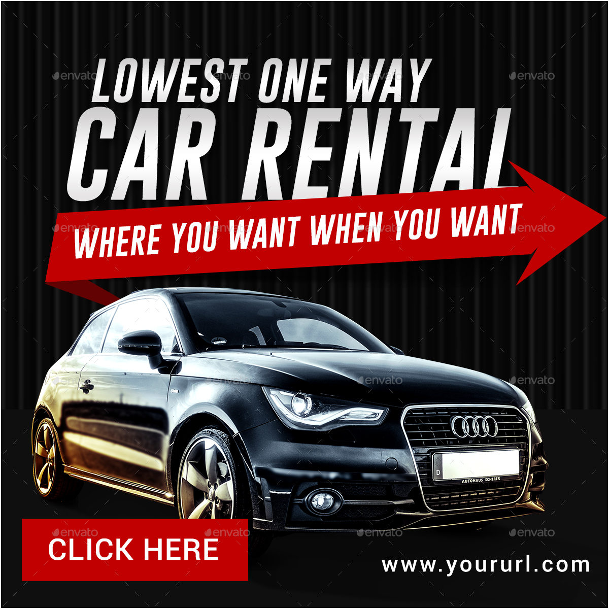 Car Rental Banners by Hyov GraphicRiver