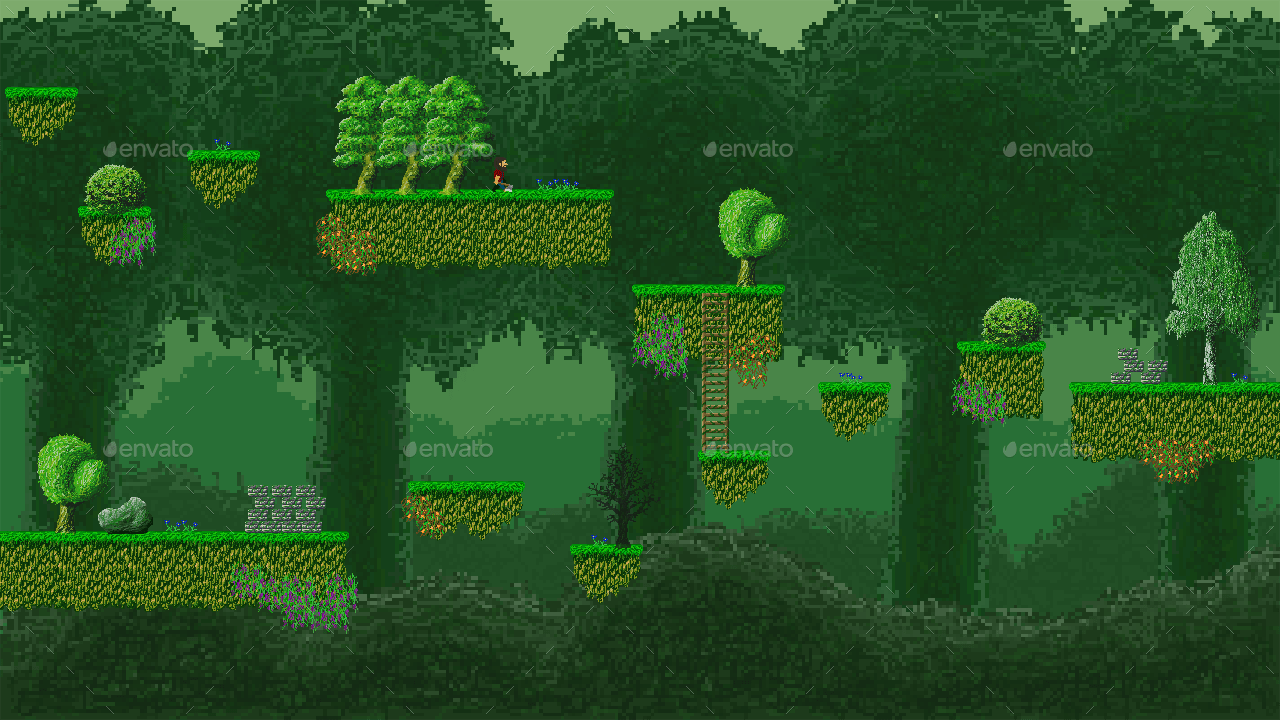 2d pixel art for game by Bezruk GraphicRiver