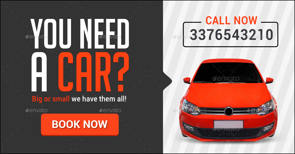 Car Rental Banners by doto GraphicRiver